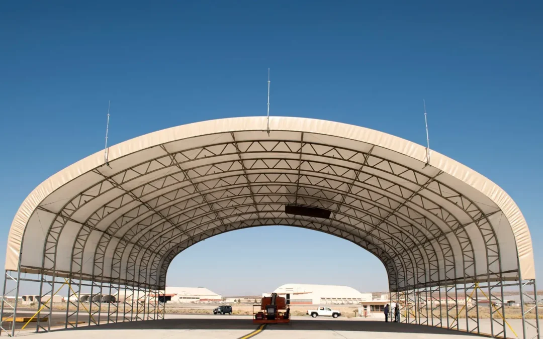 Lightning Protection for Fabric Buildings