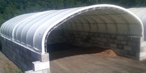 Big Top Fabric Structure on blocks