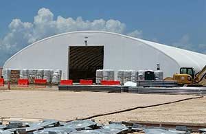 Temporary Storage Buildings Exterior