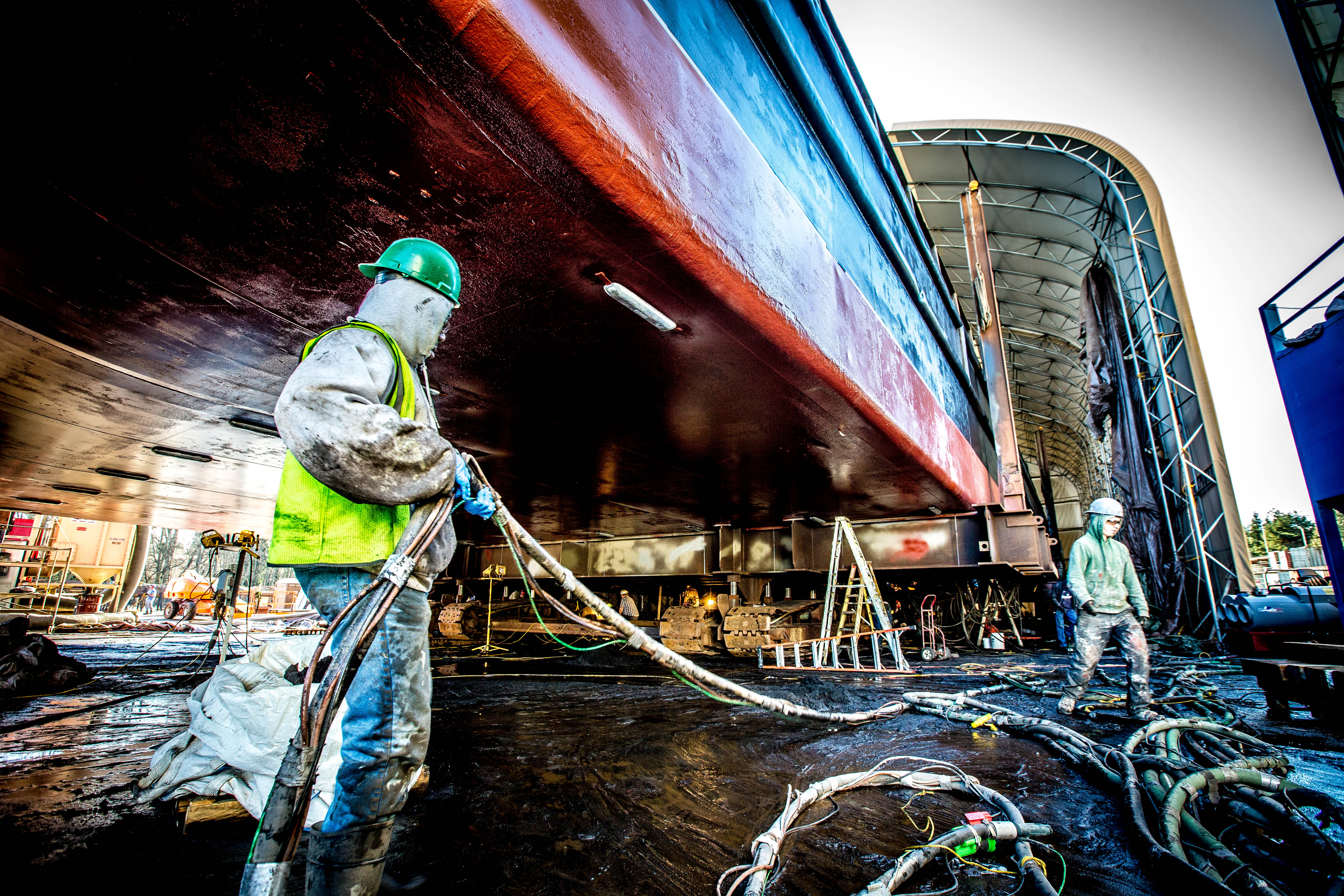 Sandblasting & Paint