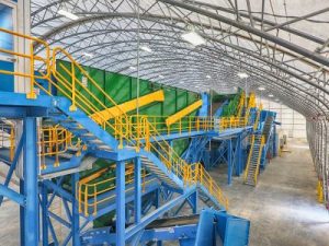 waste recycling and msw sorting buildings