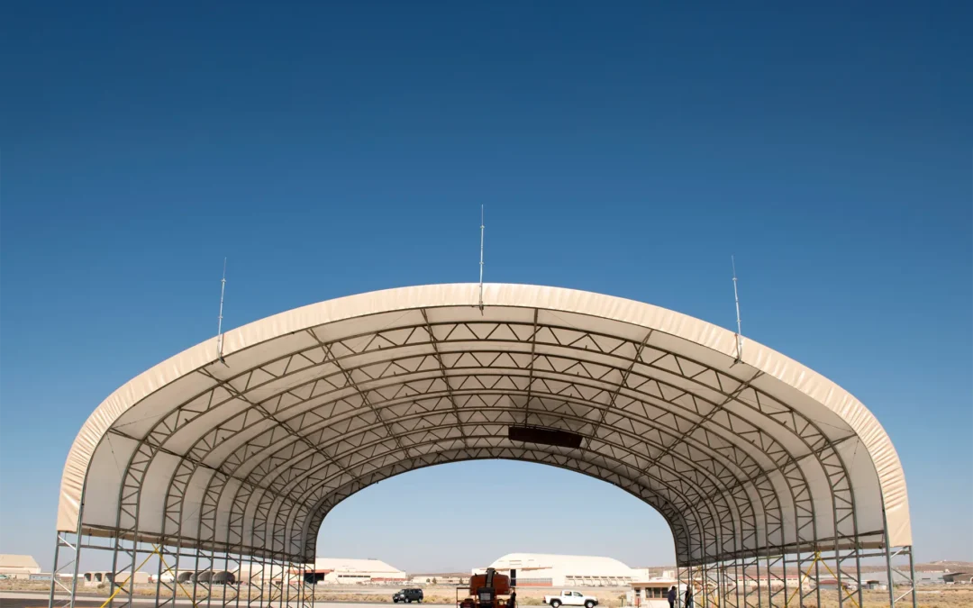 Lightning Protection for Fabric Buildings
