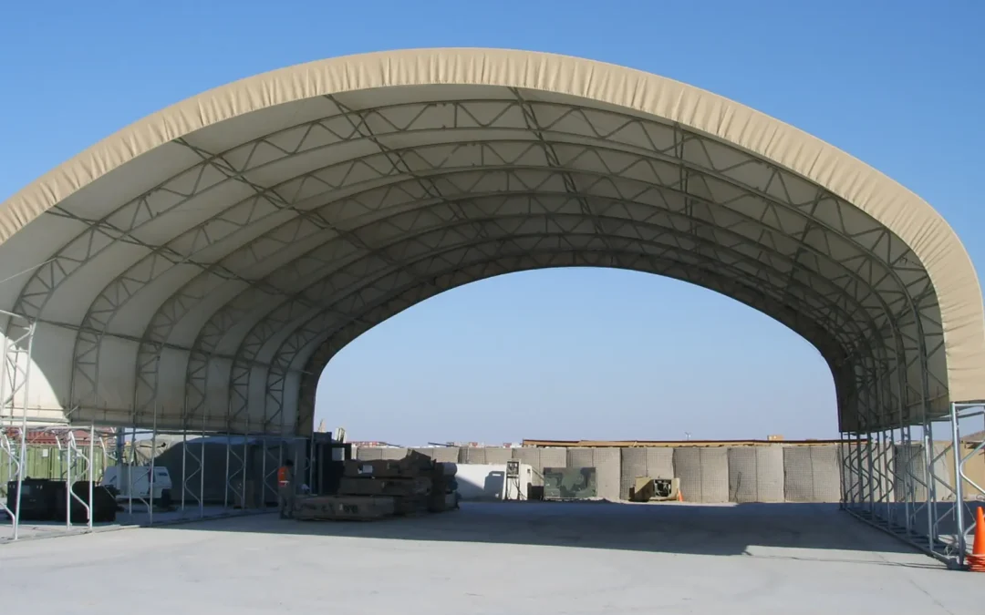 Big Top Fabric Structure – Removable Side Panels